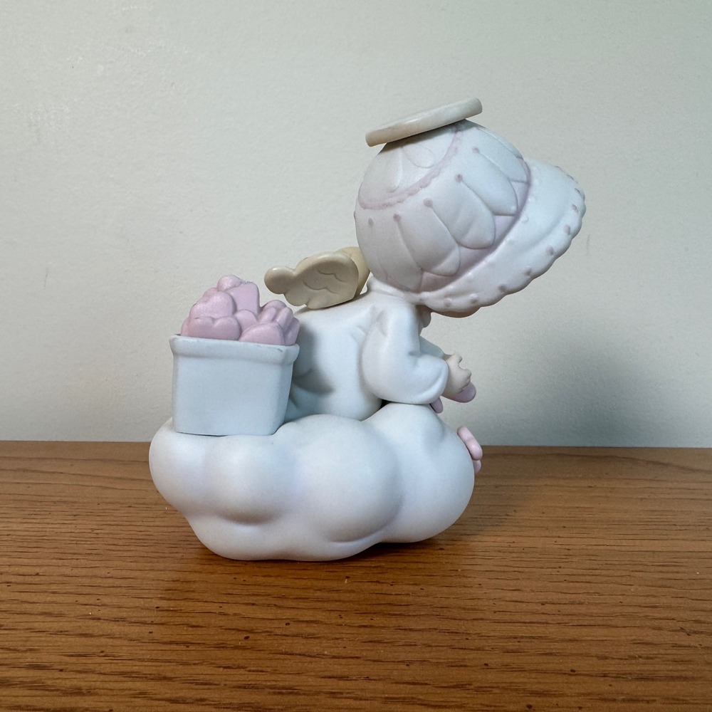 Precious Moments Sending You My Love Angel 109967 1987 Figurine - Picture 4 of 6